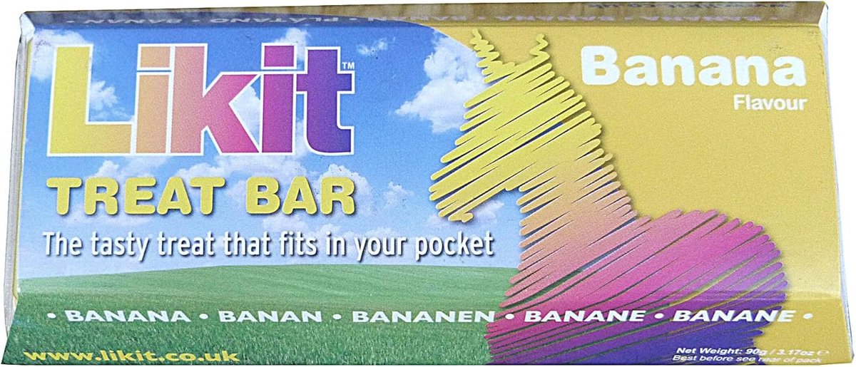 Likit Treat Bar - heerlijke formulering - bevordert speekselvorming - ideaal voor training - ShopVlot