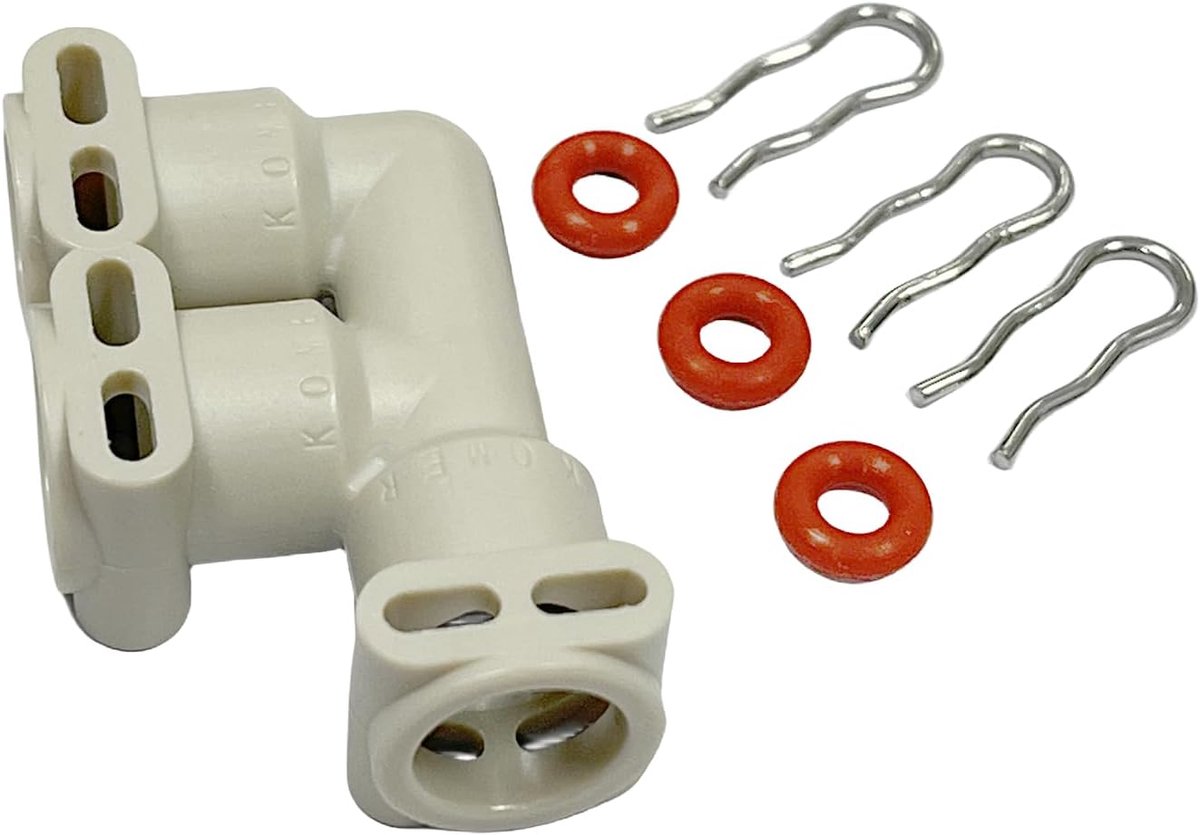 Koffiezetapparaat I-vormige vloeistofconnector - Thermoblock connector - Voor Jura E C F S X Z - Eenvoudig te vervangen - ShopVlot thumbnail 4