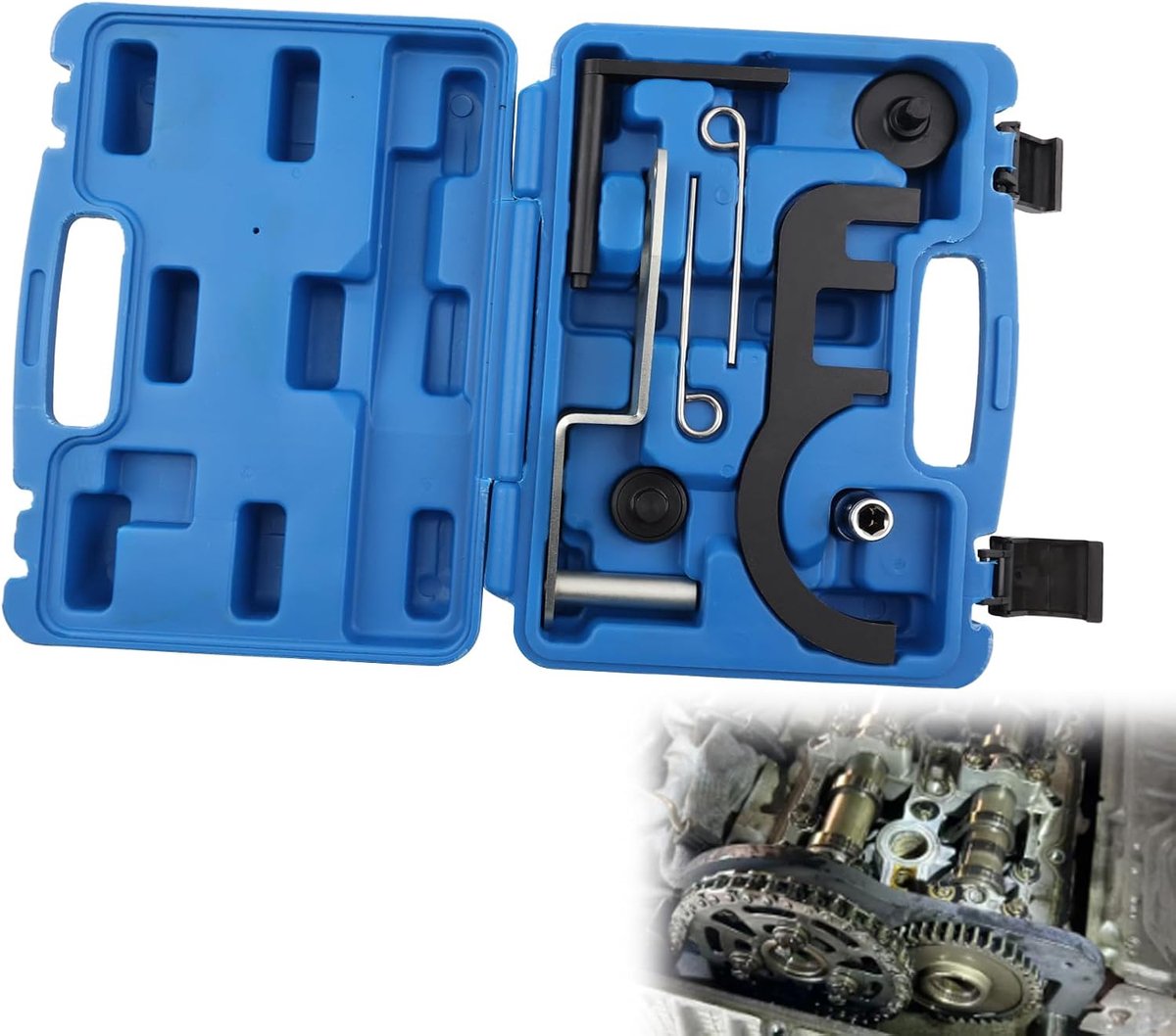 Timing Tool Kit N47/N47S/N57/N57S 2.0 3.0 - Professionele dieselmotor gereedschap - Hoogwaardig carbonstaal - ShopVlot