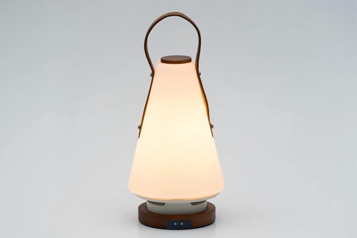 LED Tuinlamp - Groot Design met Bluetooth Speaker - 3 Helderheidsstanden - Ideaal voor Buitenverlichting - ShopVlot