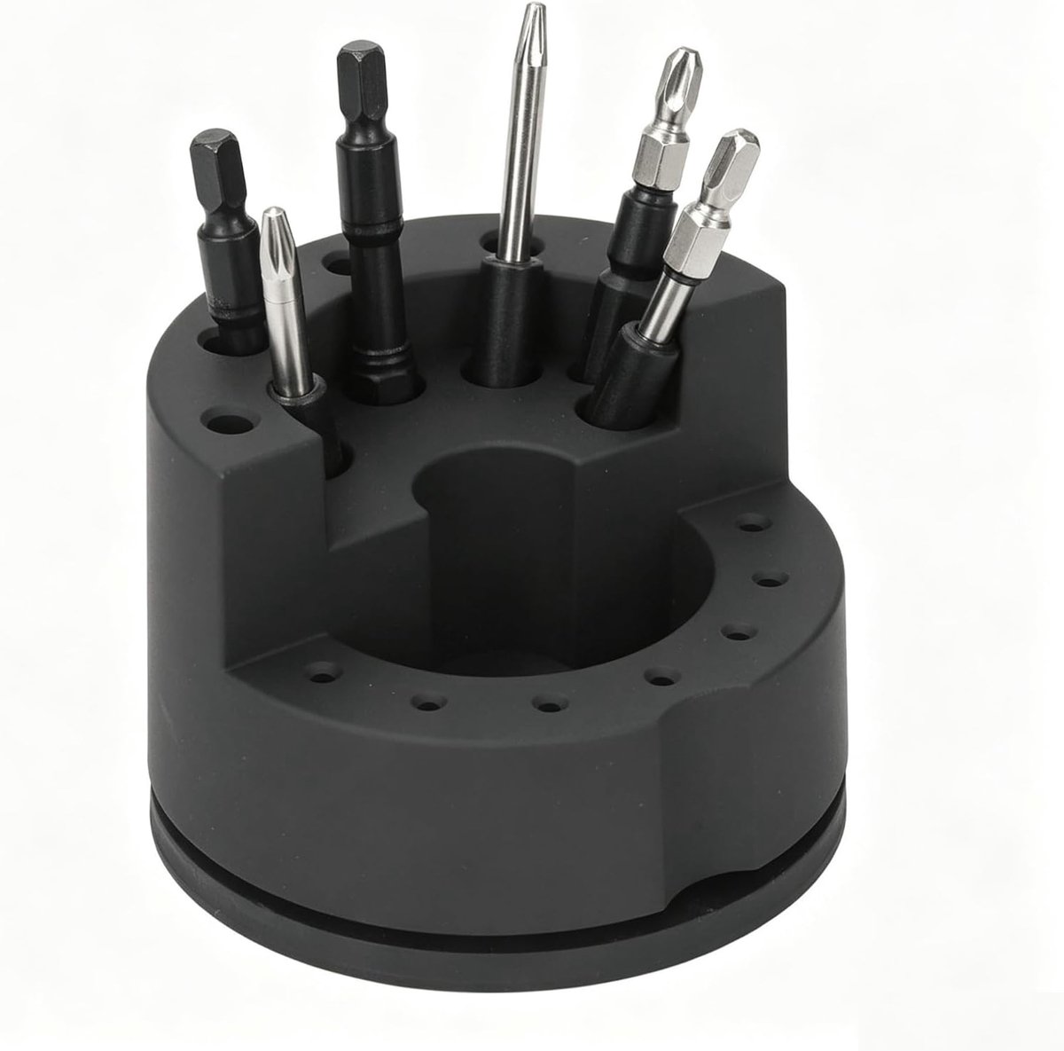 Schroevendraaierhouder 360 Graden Rotatie - Compacte Plastic Opbergdoos - Ideaal voor Gereedschapsorganisatie - ShopVlot