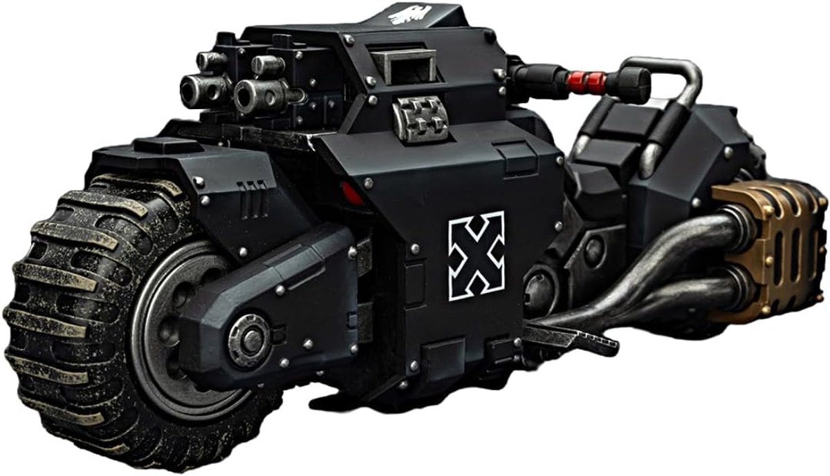 vechtfiets Raven Guard Raider - schaal 1/18 - gedetailleerd model - perfect voor verzamelaars - ShopVlot
