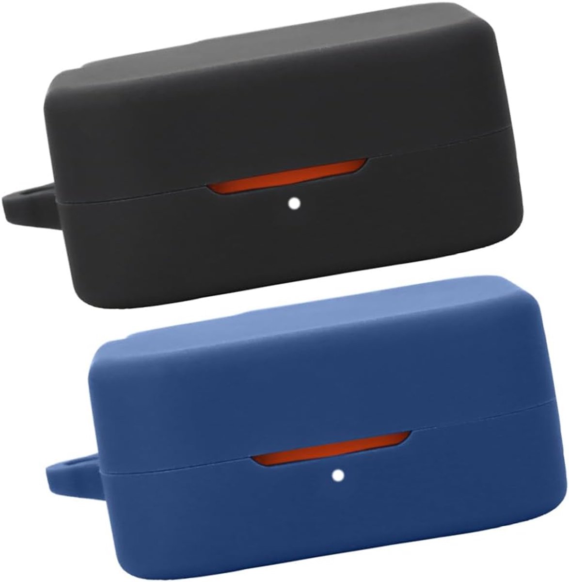 Siliconen hoes voor CMF by Nothing Buds Pro 2 - 3D Cartoon zwart/blauw - Schokbestendig en draadloos opladen - ShopVlot