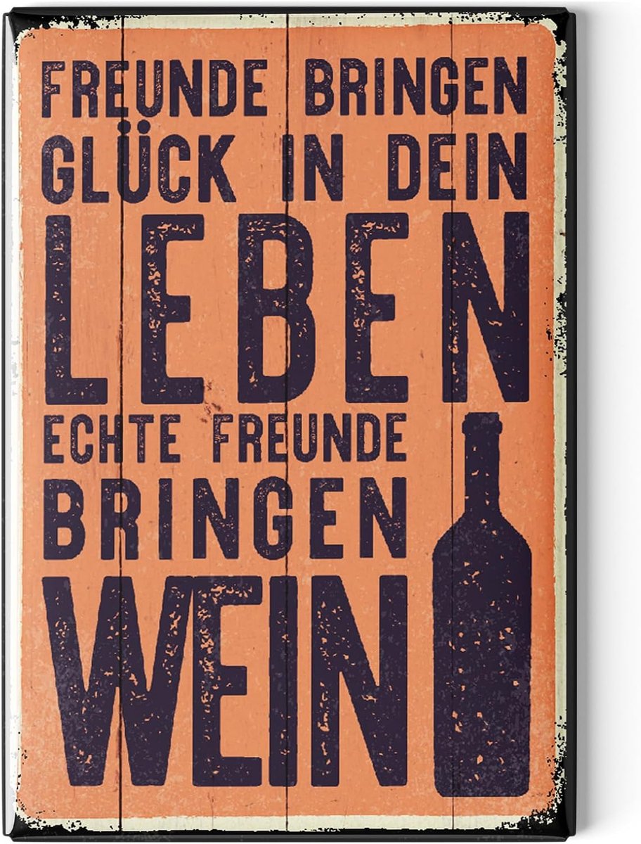 Magneten koelkast grappig 8 x 5,5 cm - retro designs - met leuke teksten - breng plezier in huis - ShopVlot