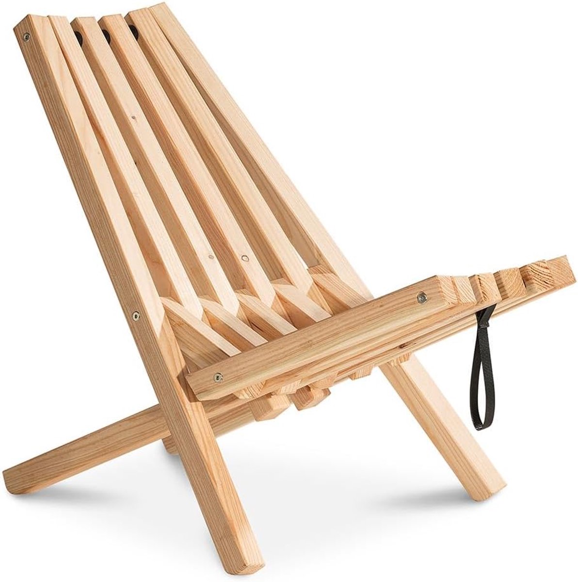 Lounge stoel bruin - comfortabel - ideaal voor buiten gebruik - Weltevree Fieldchair - ShopVlot