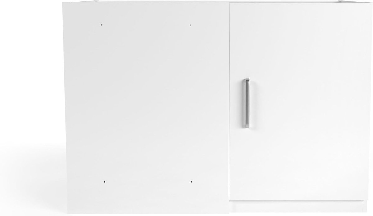 Washer cabinet - 700(D)*1300(W)*910(H) mm - Wit - Ergonomisch en ruimtebesparend ontwerp - ShopVlot