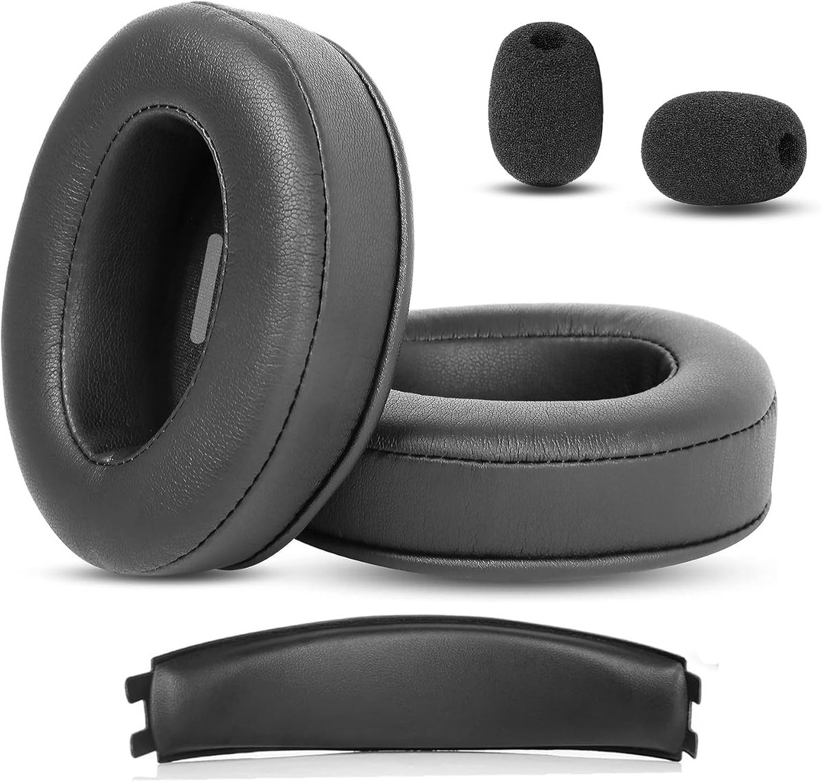 Oorkussens Vervanging - Premium Protein Leer/Memory Foam - Voor HyperX Cloud Flight - Comfort en Geluidsisolatie - ShopVlot