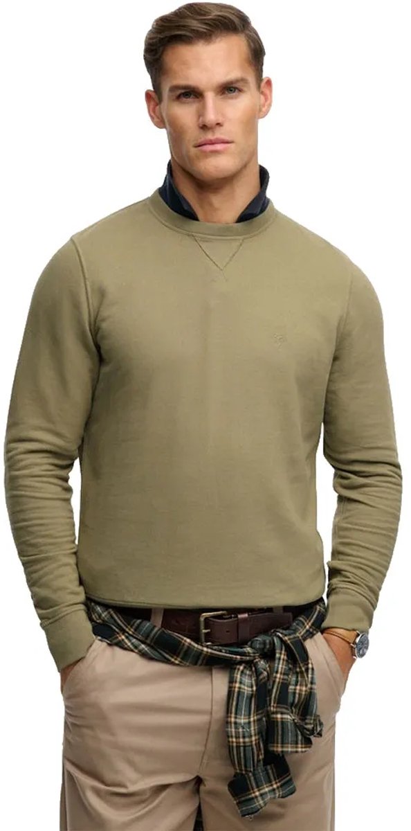 Superdry Classic Essential Sweatshirt M Man Groen