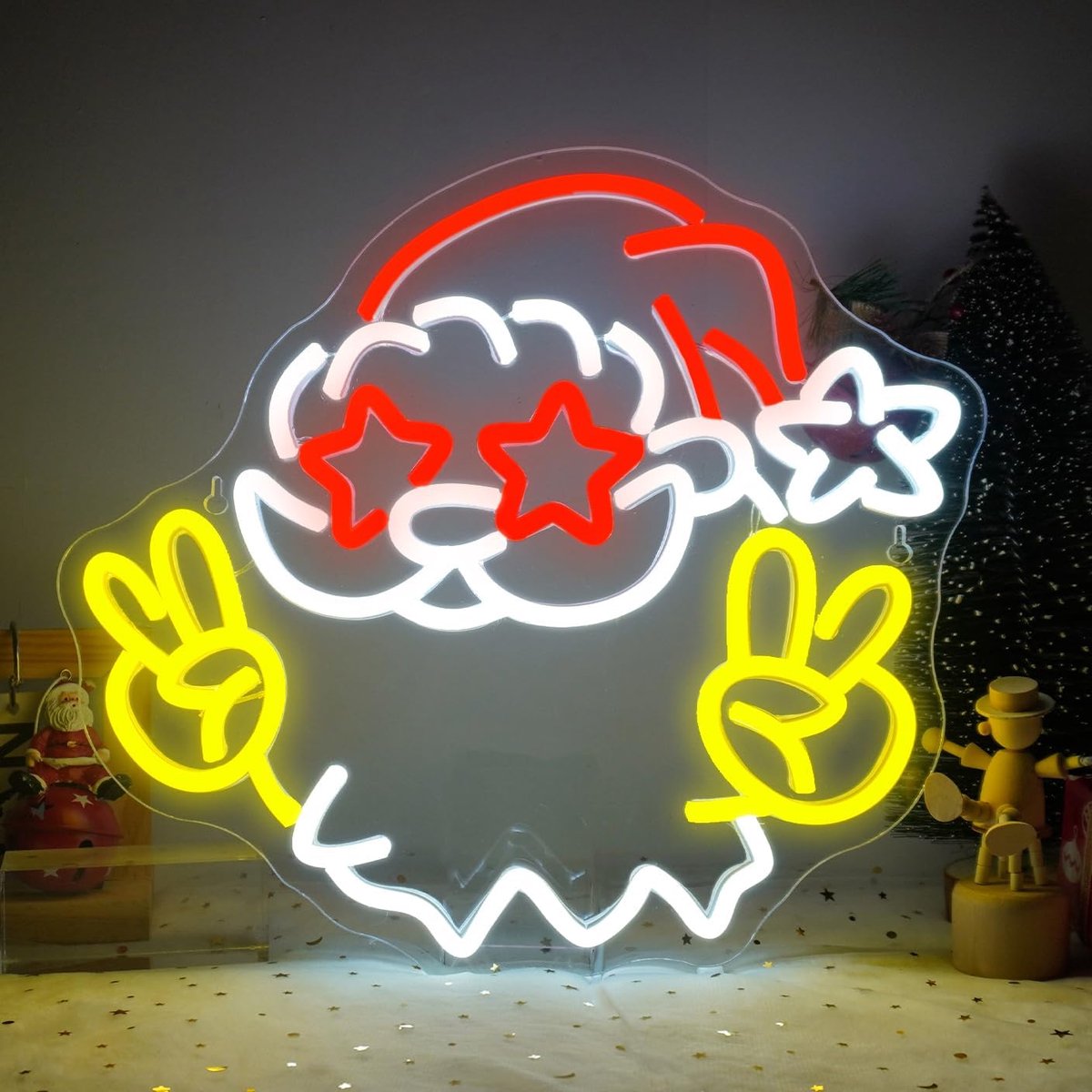 Santa Claus Neon Sign