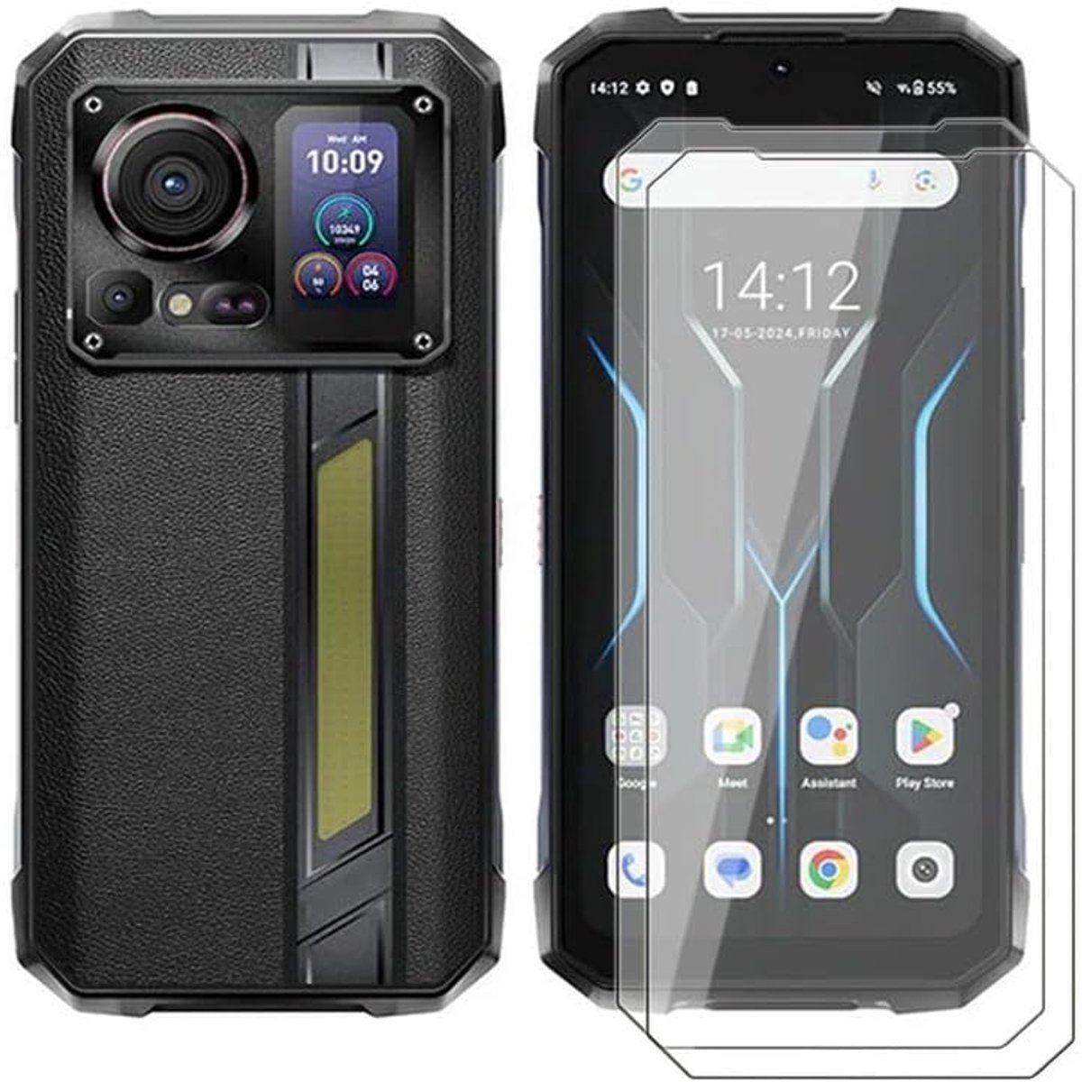 Hyper 7 Pro 5G (6,6 inch) schermbeschermer (2 stuks), 9H hardheid gehard glas, anti-kras anti-vingerafdruk gehard glasfilm