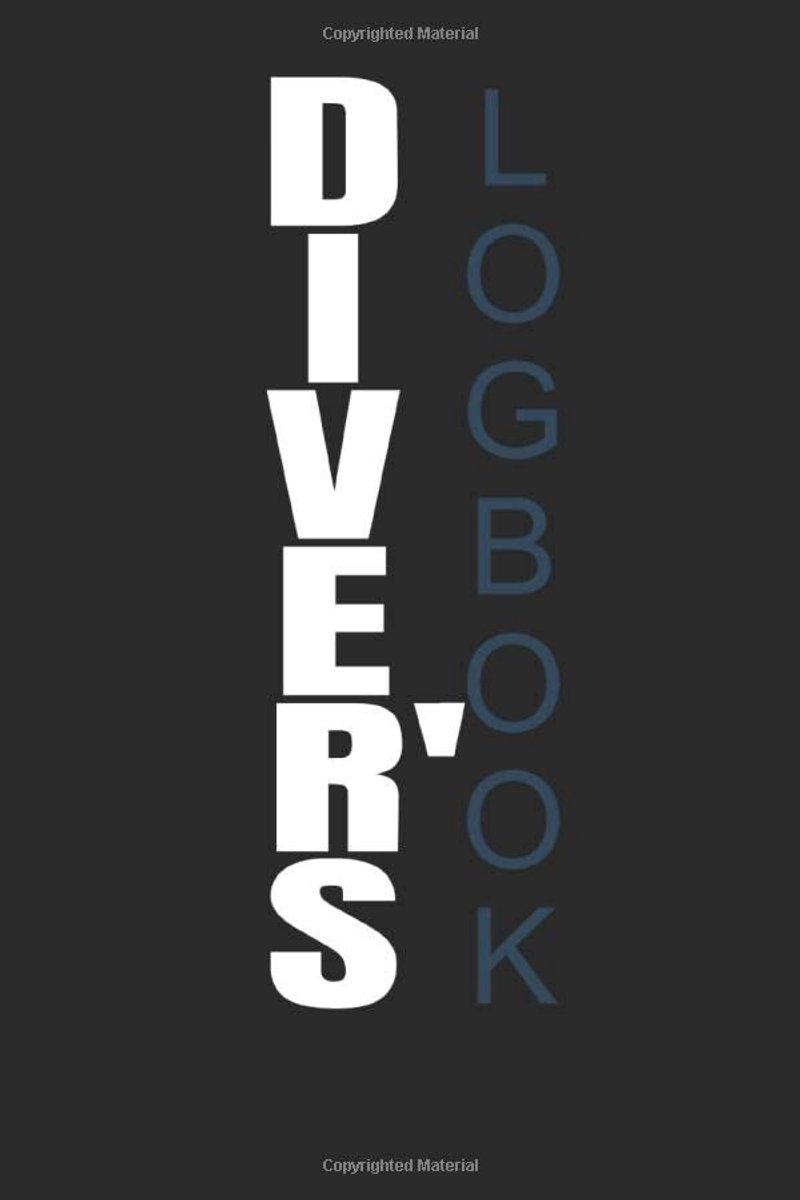 LOGBOOK: Divers log book for 100 dives, 6x9