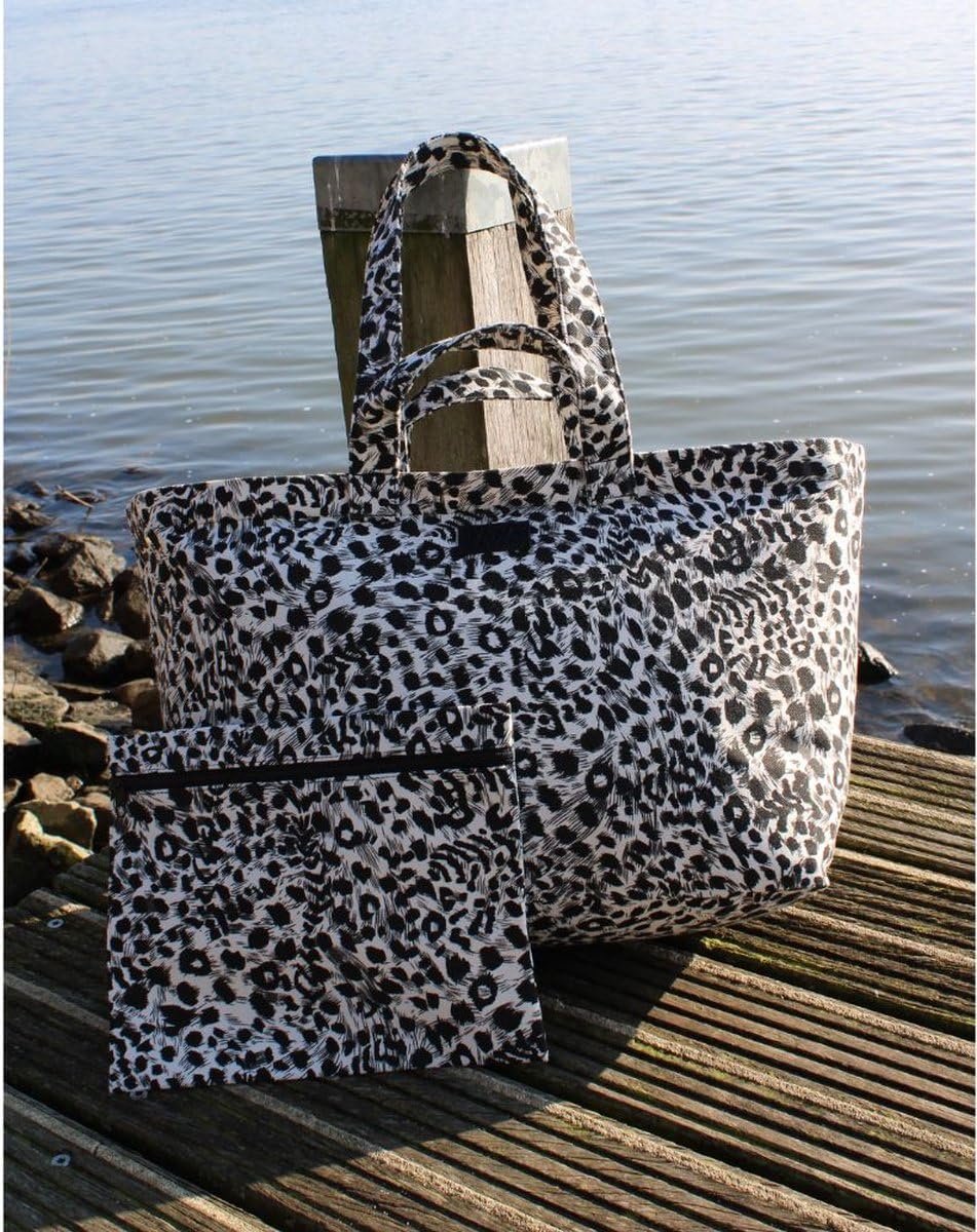 Grote strandtas - waterafstotend - kleurrijk - perfect voor een dagje uit - SnelShoppen