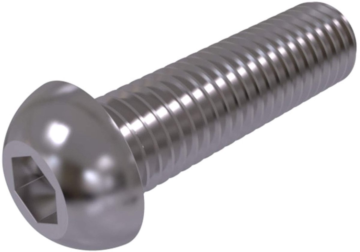 Setschroeven) Cilinderkopschroeven Aluminiumlegering Verzinkt Gelegeerd Staal ISO 7380
