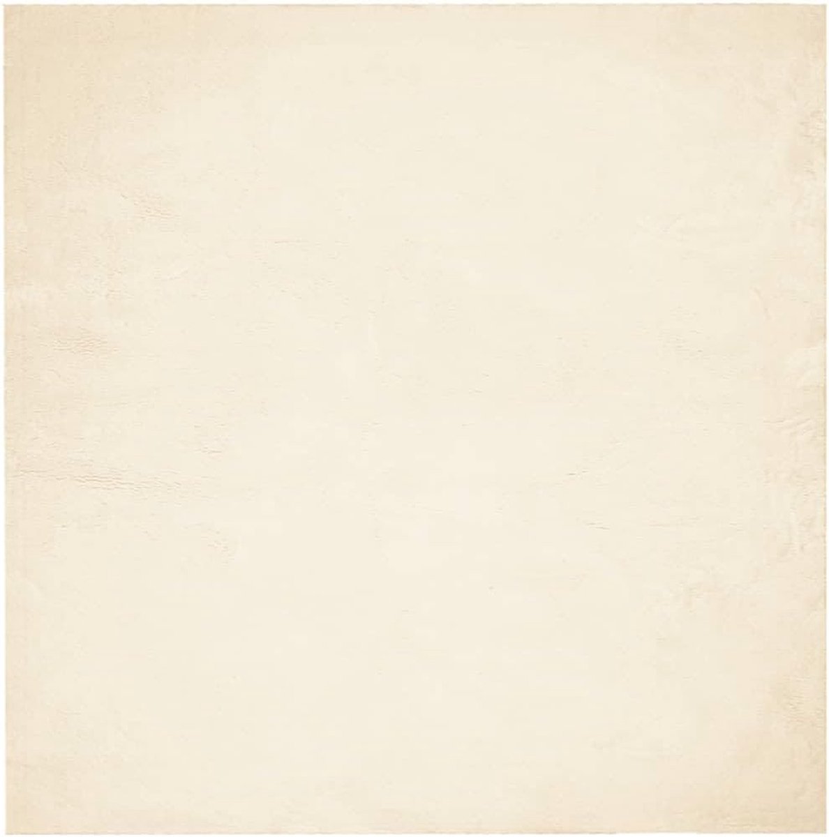 Tapijt, 200 x 200 cm, zacht polyester tapijt met bontlook, antislip achterkant, machinewasbaar op 30 graden, geschikt voor woonkamer en slaapkamer