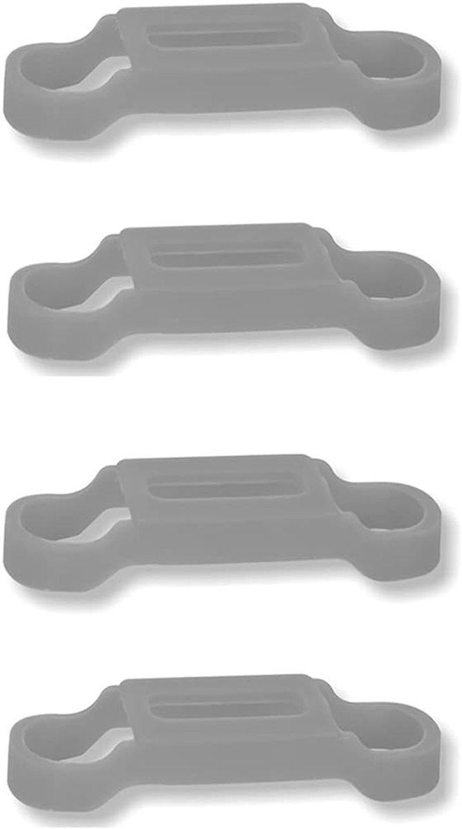 4 x Propellers Holder Guard Prop Blade Stabilizer Silicone Propeller Holder Protector, Transport Protector Onderdelen voor DJI Mavic MiniHsthe SeaMini 2Hsthe SeaMini SE Drone (grijs)