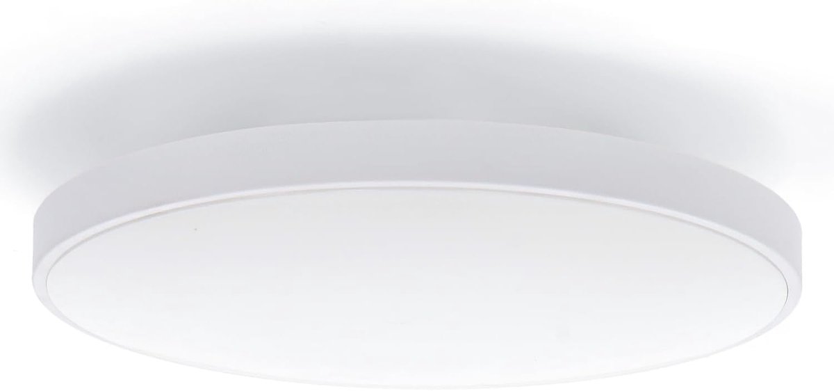 Ledme - Led-plafondlamp, 50 W, plafondlamp voor badkamer, IP44, 5000 lumen, kleur koud licht (6000 K) voor badkamer, keuken, balkon, LM8260.