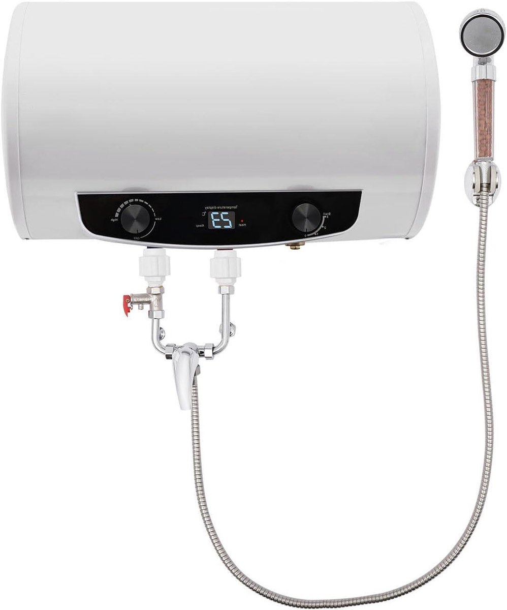 Elektrische Boiler - Warmwaterboiler Opslagboiler - Badkamer Keuken - Snelle Verwarming - 35L - Wit