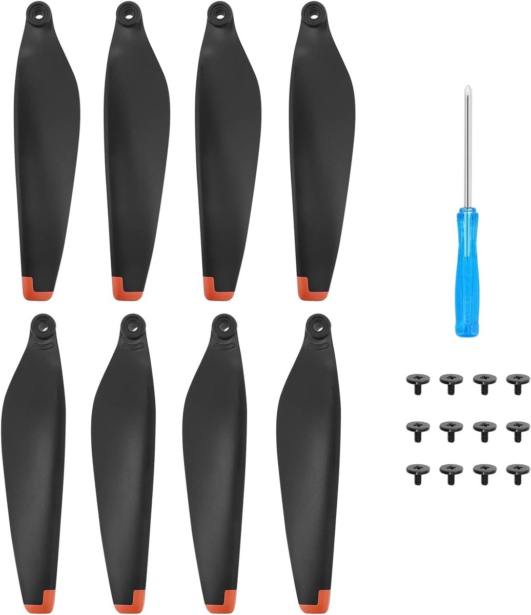 8 stuks CW CCW 6030F opvouwbaar, weinig lawaai, stille vlucht, vleugels ventilators propeller vervanging reserveonderdelen voor Mavic Mini 3 Pro drone, dubbelzijdig kleurrijke strepen