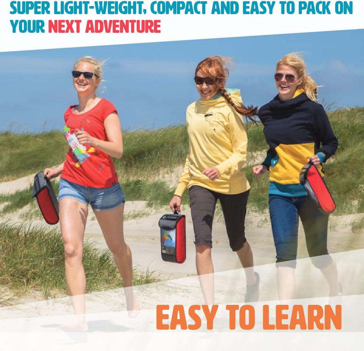 Vlieger stuurmat Symphony Beach III - Tweelijnig - Ideaal voor beginners en gevorderden - SnelShoppen