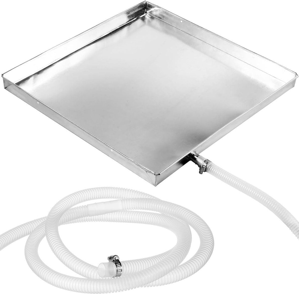 1 set airconditioning waterbak met drainage koeler druppelvanger CA externe eenheid kookpan CA afvoer lade