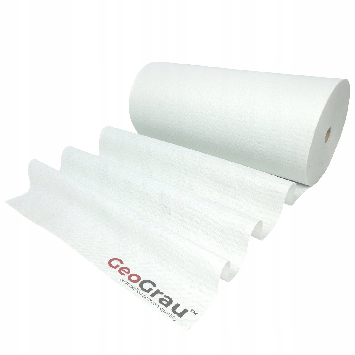 Geotextiel 1x50m 200g Wit - Drainage & Stabilisatie Ondergrond