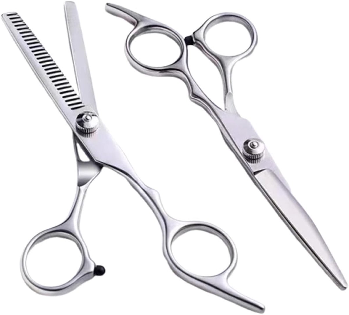Haarschaar set van 2 - Ultra-scherp roestvrij staal - Precisie knipresultaat - Perfect voor thuis en salon - ShopVlot
