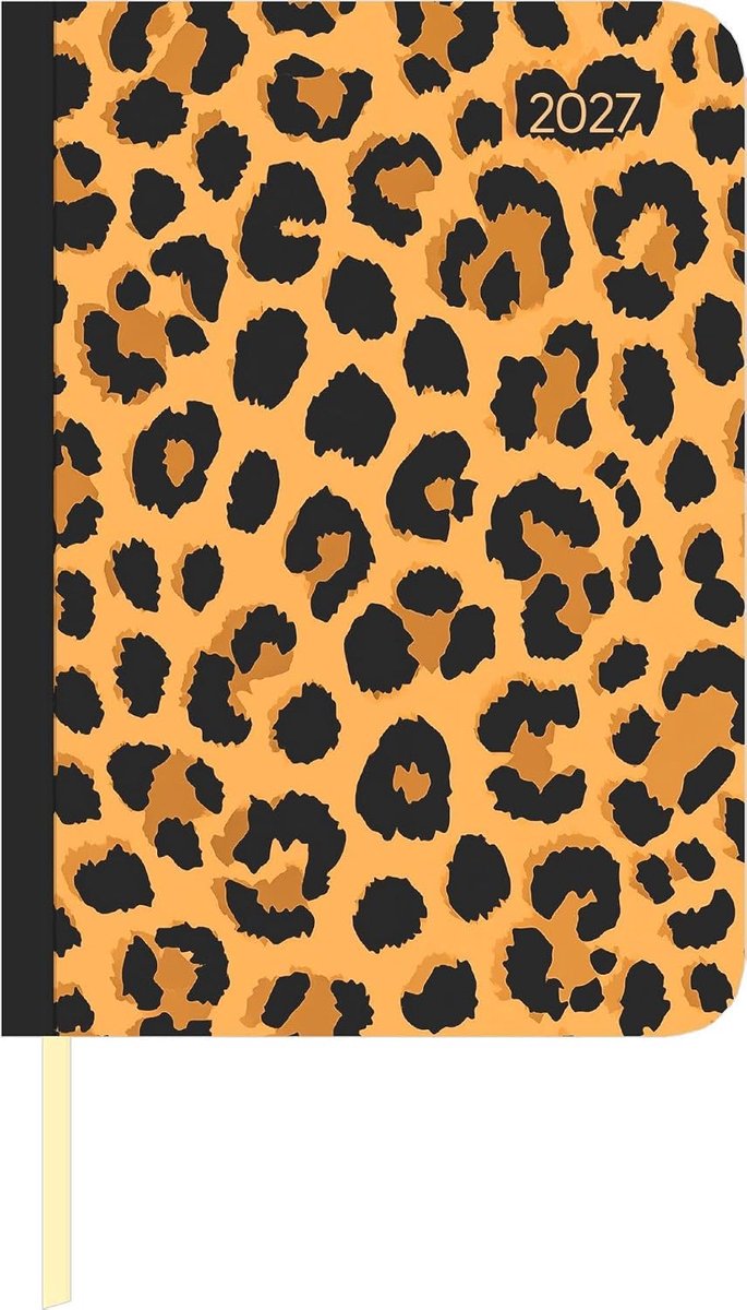 Taschenkalender A6 Dierlijk Motief - 4-talige Kalender - Notitieplek & Habit-Tracker - Perfect voor Werk & School - ShopVlot