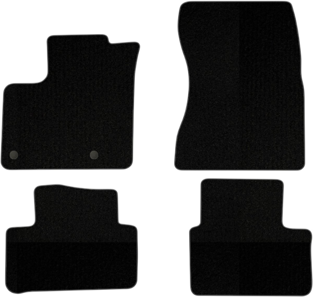 Automatten Nissan Qashqai 2021-2026 - Velours - Perfecte pasvorm - 4-delig - Type: J12