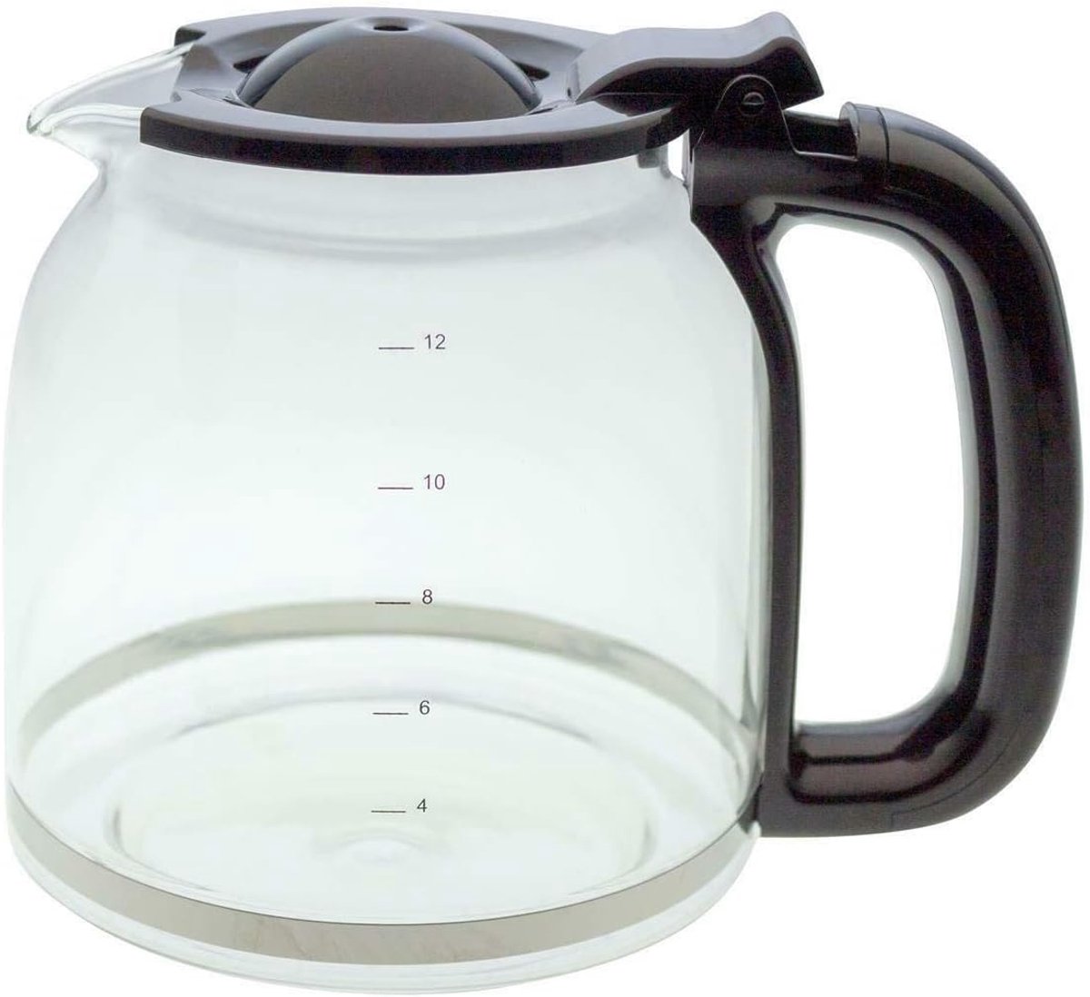 Glazen Kruik Vervangonderdeel - Perfecte Pasvorm - Hoogwaardige Kwaliteit - Voor Grundig KM6330 - ShopVlot