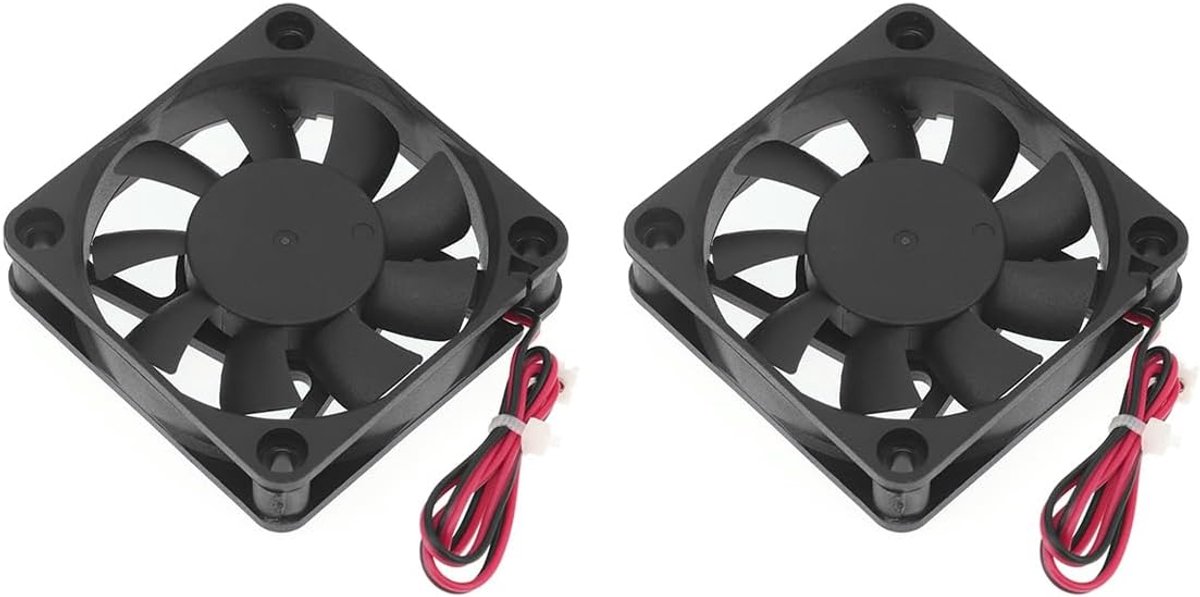 Mini Koelventilator 60x15mm - 2 Pin DC 12V - Stil Brushless - Ideaal voor Elektronische Koelsystemen - SnelShoppen