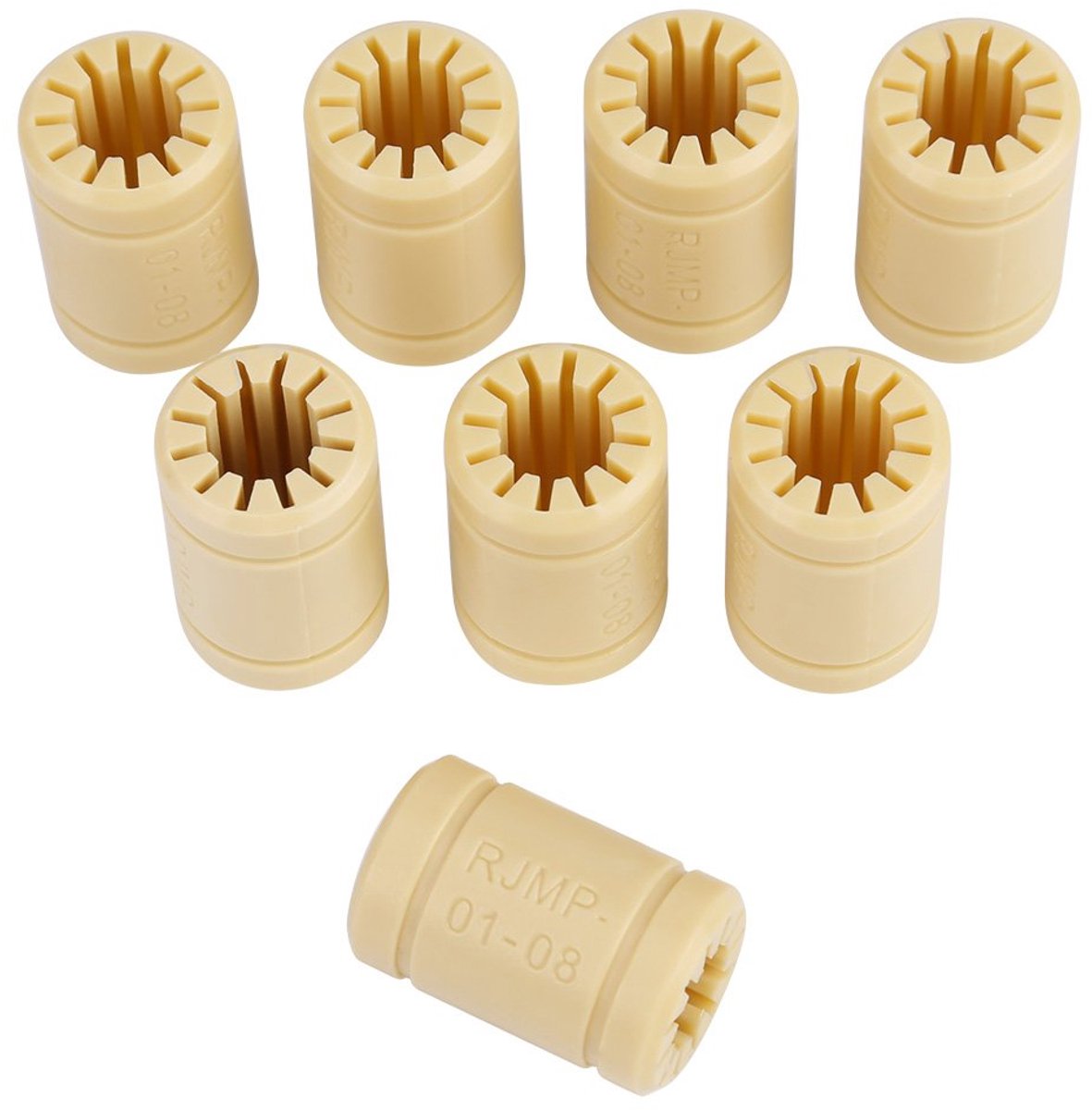 LM8UU lager 8mm - solide polymeer - vermindert trillingen - ideaal voor 3D-printer - SnelShoppen