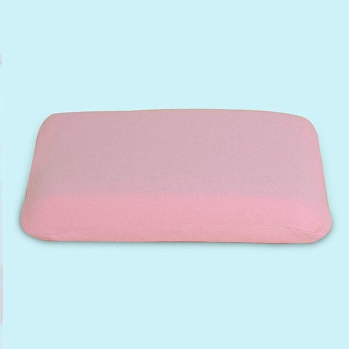 Kinderkussen - Babykussen Kleuter - Gezonde Ontwikkeling - Verlengd Geheugenlatex - 914L x 508B cm - Roze