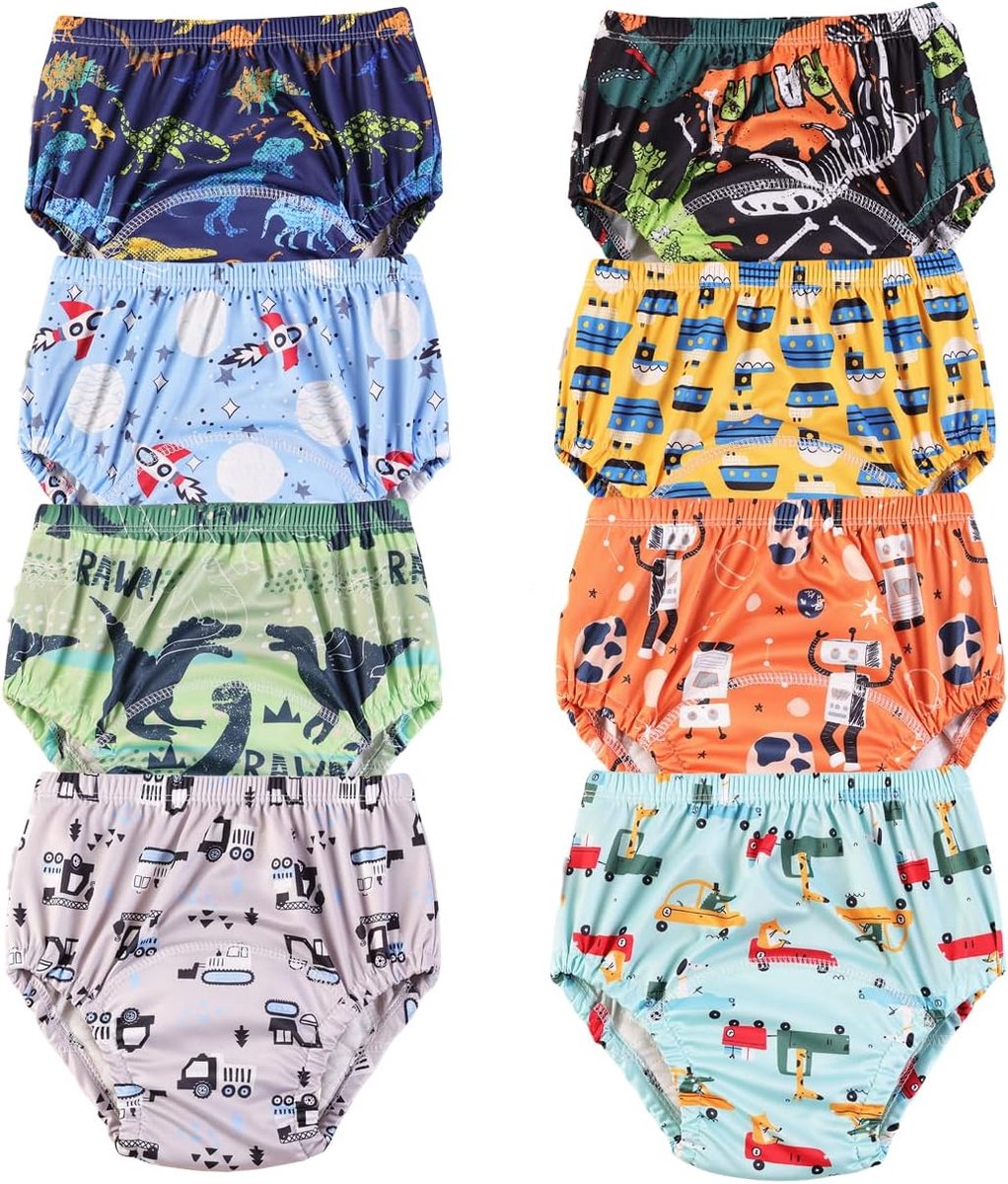Training pants voor peuters en kleuters 2-6 jaar - 6 stuks - unisex - comfortabel en ademend - SnelShoppen