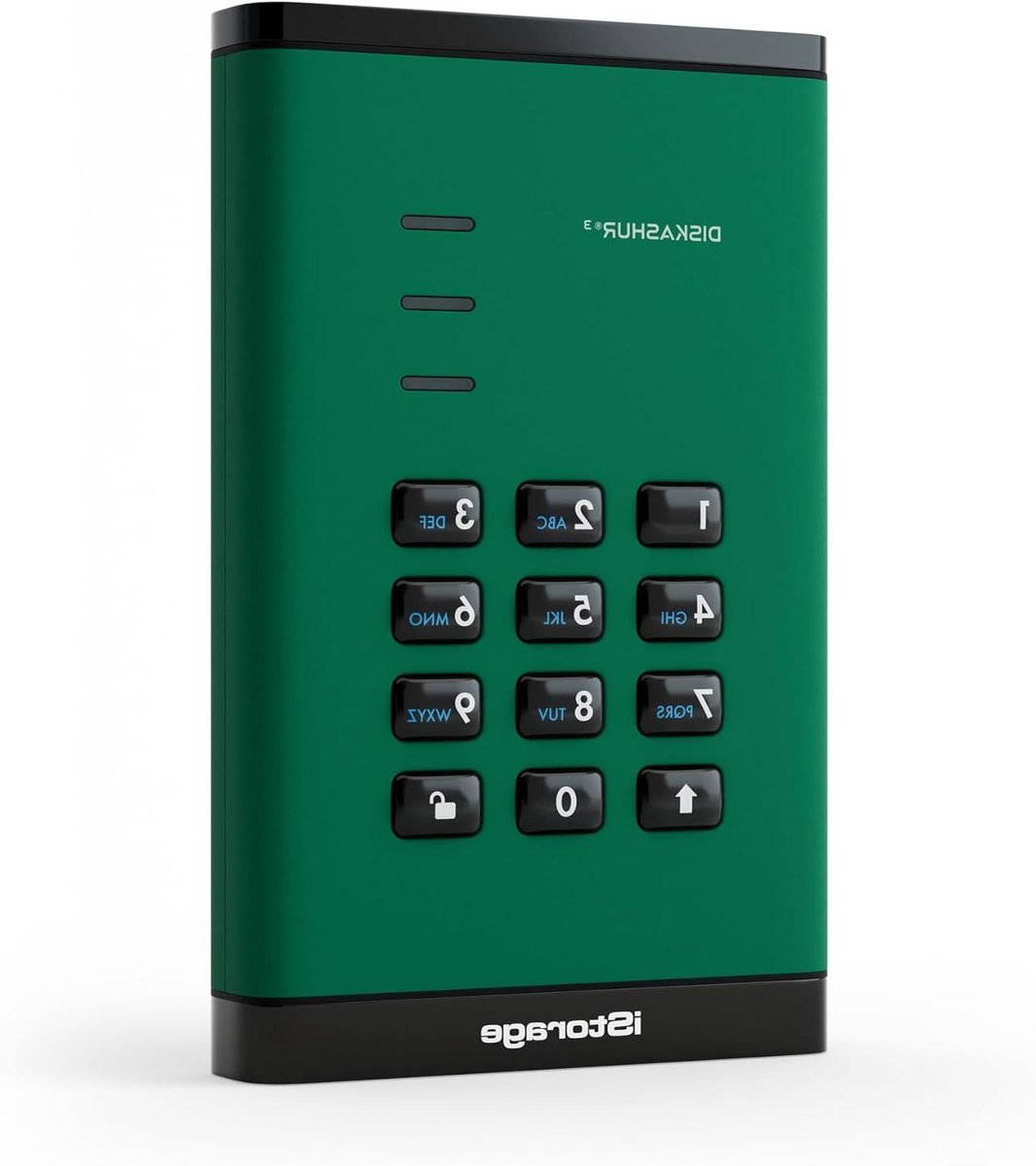 Draagbare Harde Schijf - Externe Opslag Data Schijf - Digitale Assets Beschermen - Wachtwoordbeveiligd Encryptie - 1 TB - Groen