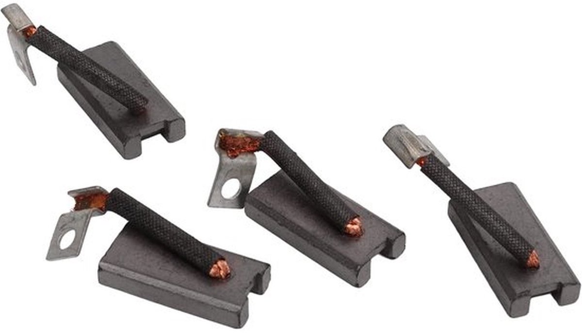4-delige metalen borstelset met ABS voor vervanging van EZ GO golfkar generator, duurzaam en eenvoudig te installeren voor optimale prestaties