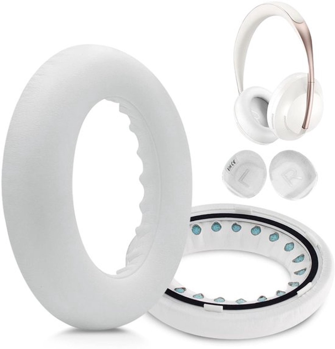 Vervangende oorkussens voor Bose Noise-Cancelling 700 700NC NC700 Hoofdtelefoon Oorkussens Kussens NC700 (wit)