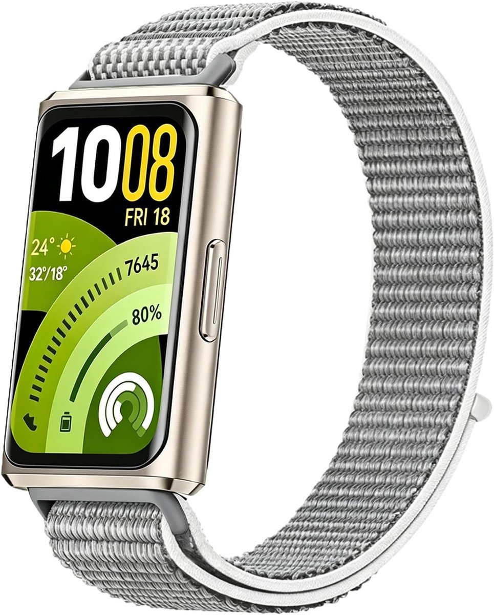 nylon horlogebandje 22mm - zacht nylon sport bandje - unisex - comfortabel voor dagelijks gebruik - ShopVlot