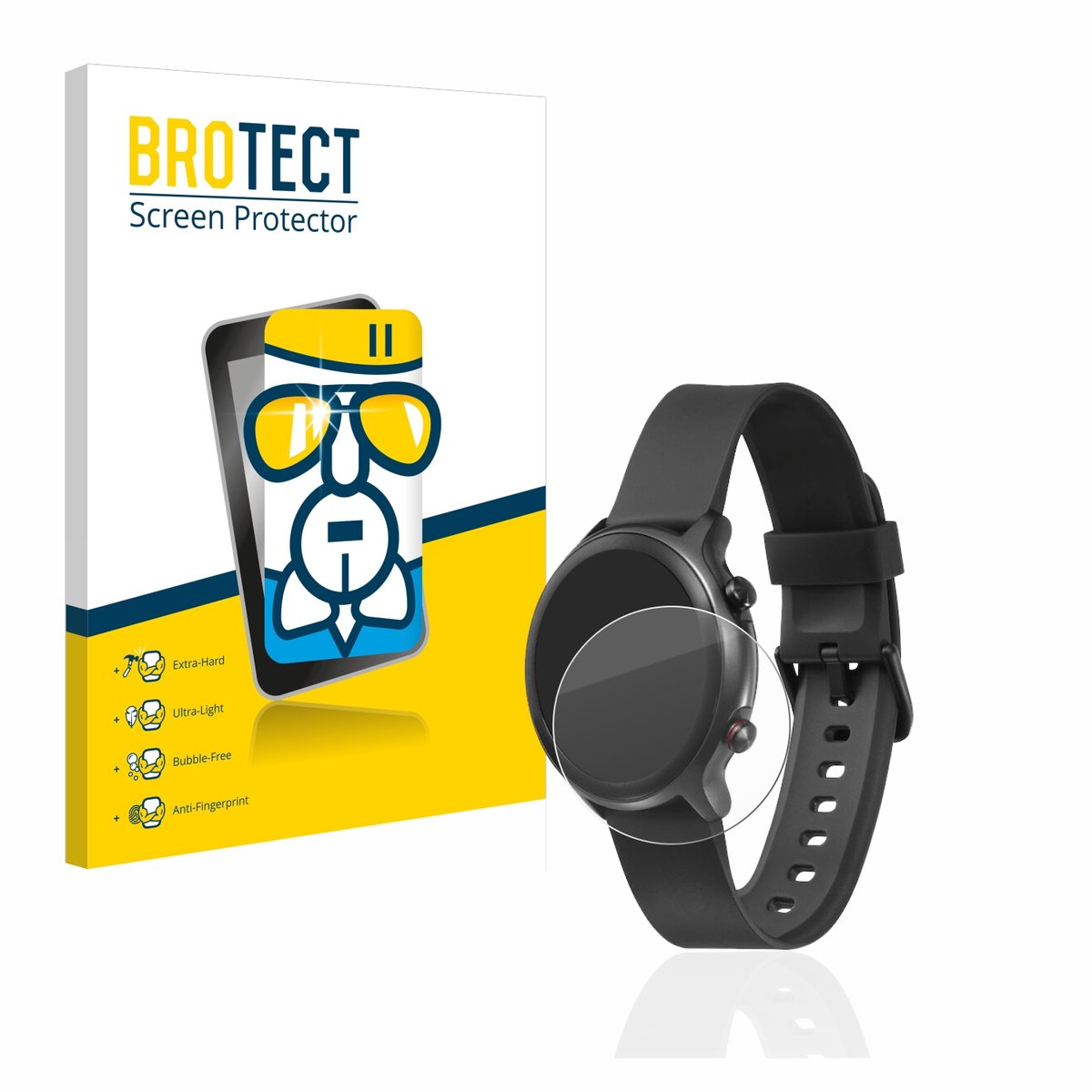 Screenprotector voor Doro Watch Beschermglas transparant
