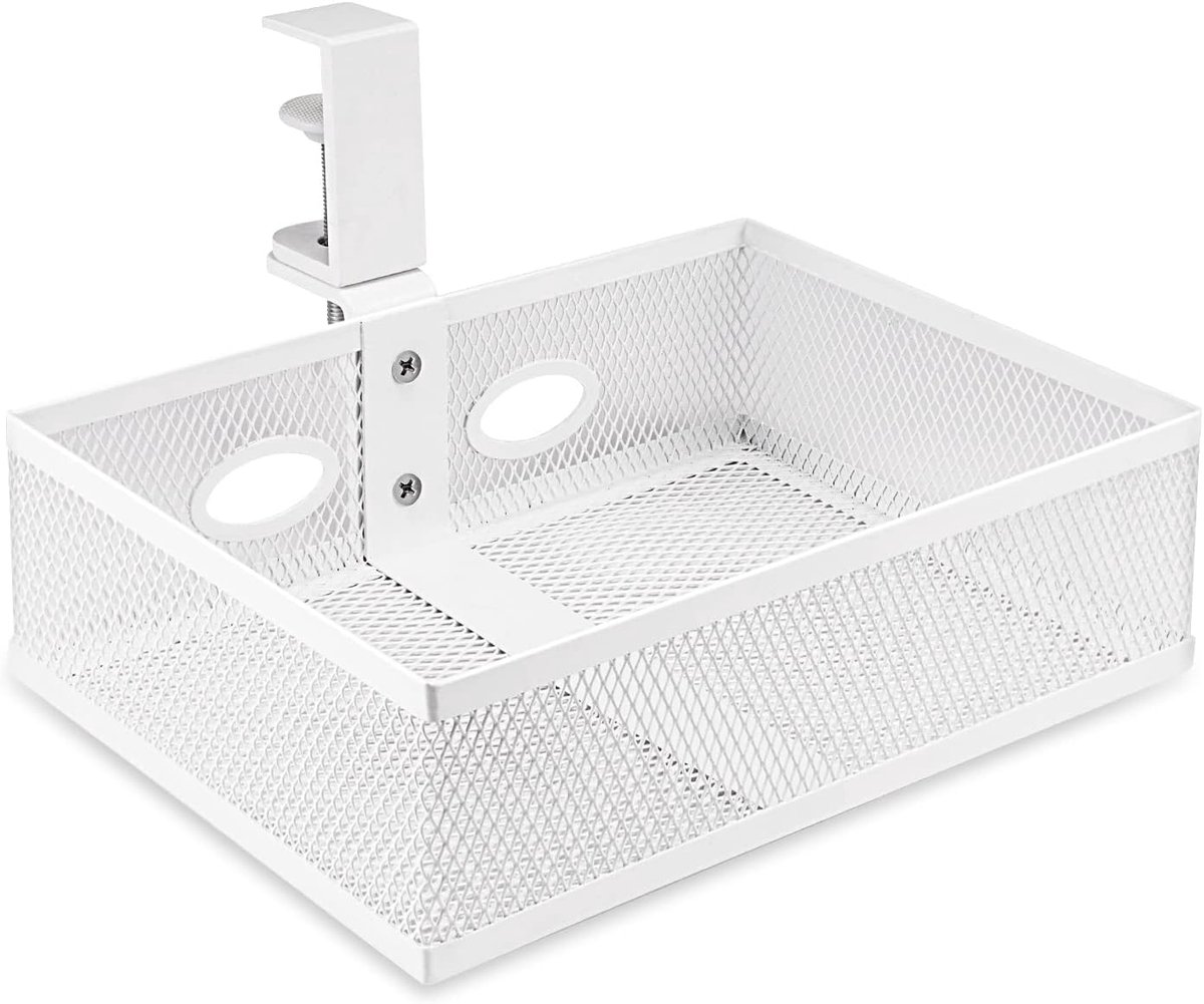 Lade onder bureau organizer - 360 graden draaibaar - grote capaciteit - ideaal voor bureau- en make-up tafel - ShopVlot