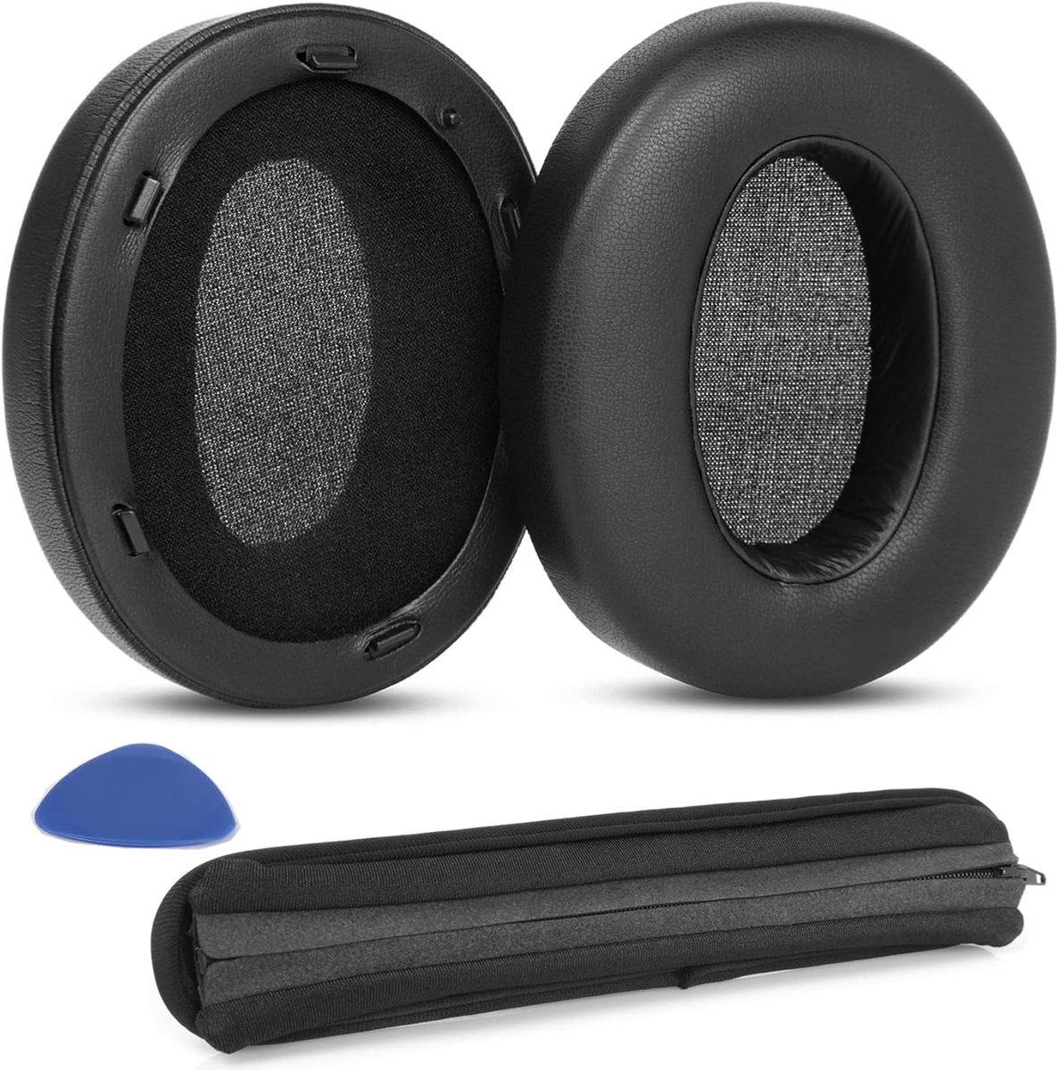 Headset Oorkussens - Vervangende Ear Pads - Zwart - Verbeterde geluidskwaliteit - ShopVlot