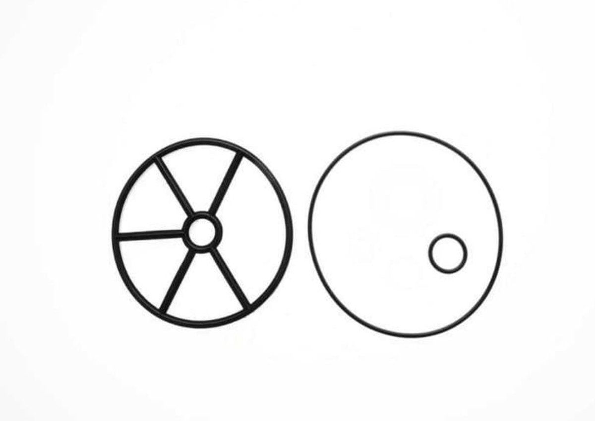 Poolfilterklep Vario-Flo - Rubber O-Ring - Geschikt voor Hayward SP0710X SP0711 - Eenvoudige installatie - ShopVlot