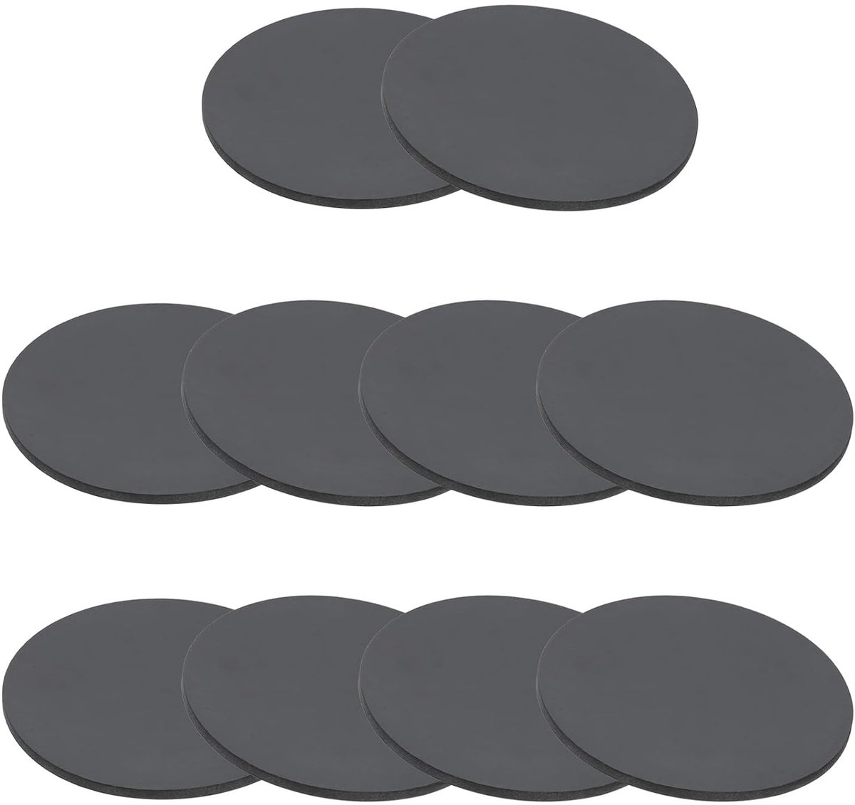 10 stuks rubberen sluitringen, 95 mm x 3 mm (OD x dik), ronde rubberen bussen, afdichtingen, rubberen afdichtingen, afstandshulzen, rubberen afdichting voor huis, auto-accessoires