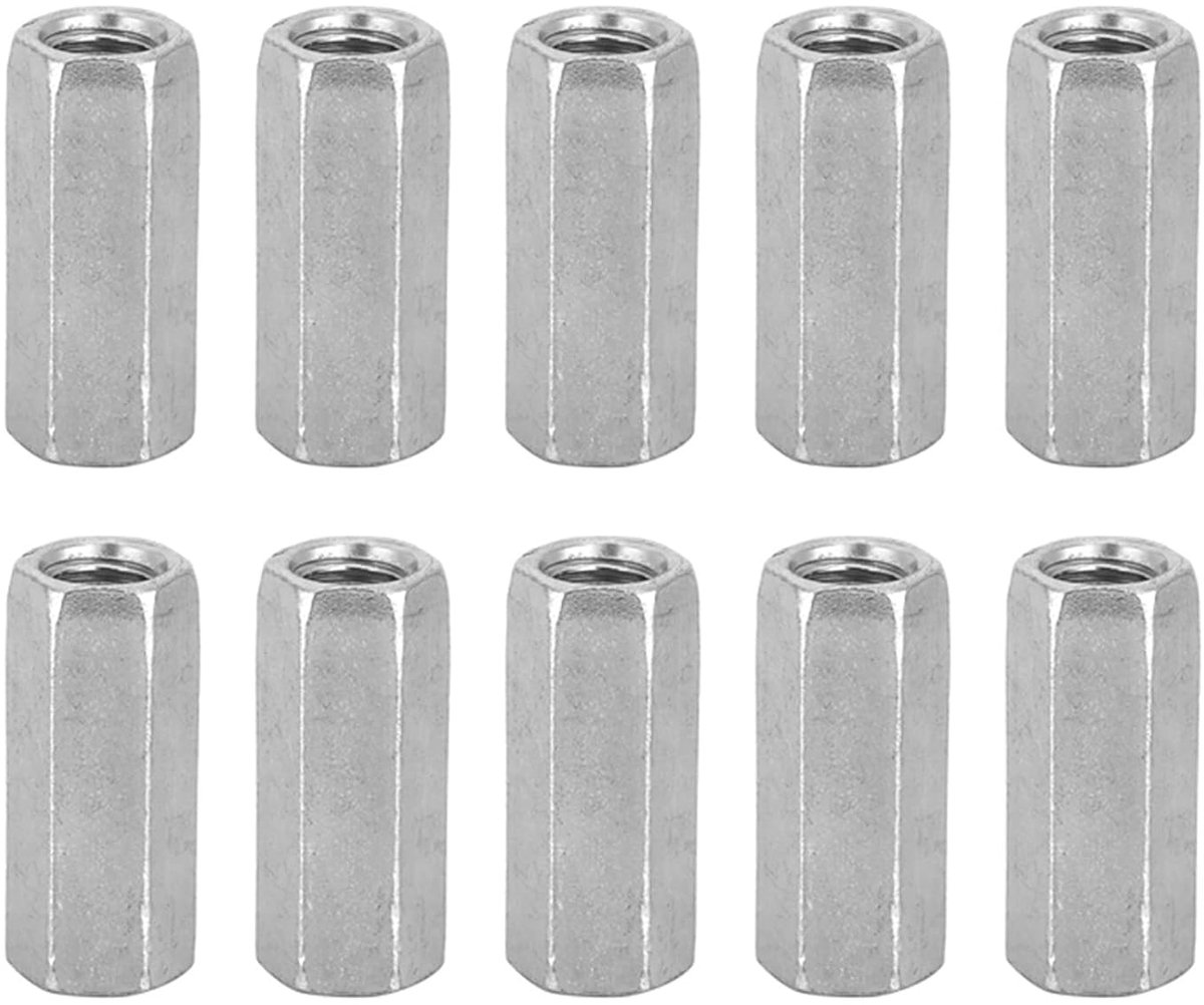 Esagonale 10 Pezzi M8 Dado Filettato Con Vite Metrica M8 30 Per Fissaggio Strutturale In Acciaio Resistente (M8 * 30)