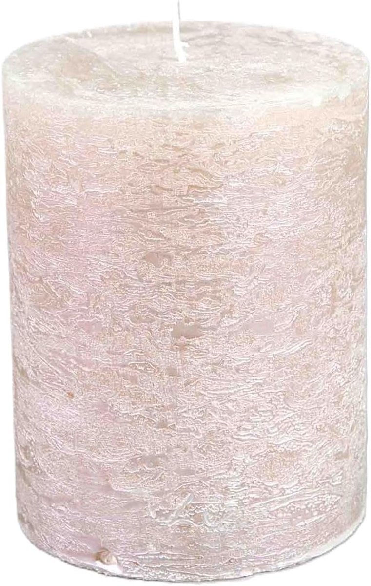Stompkaars Parel D 10 cm H 13 cm - Luxe uitstraling - Creëer sfeer - Perfect voor elke gelegenheid - SnelShoppen