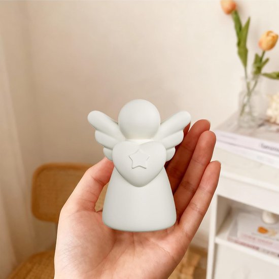set, engel, siliconen mal engel, kerstgel, gibs vormen, siliconen, 3D-gietvorm engel, siliconen vormen, gietvormen, engel, ster van gips, siliconen vormen om te gieten, geschikt voor — afbeelding 3