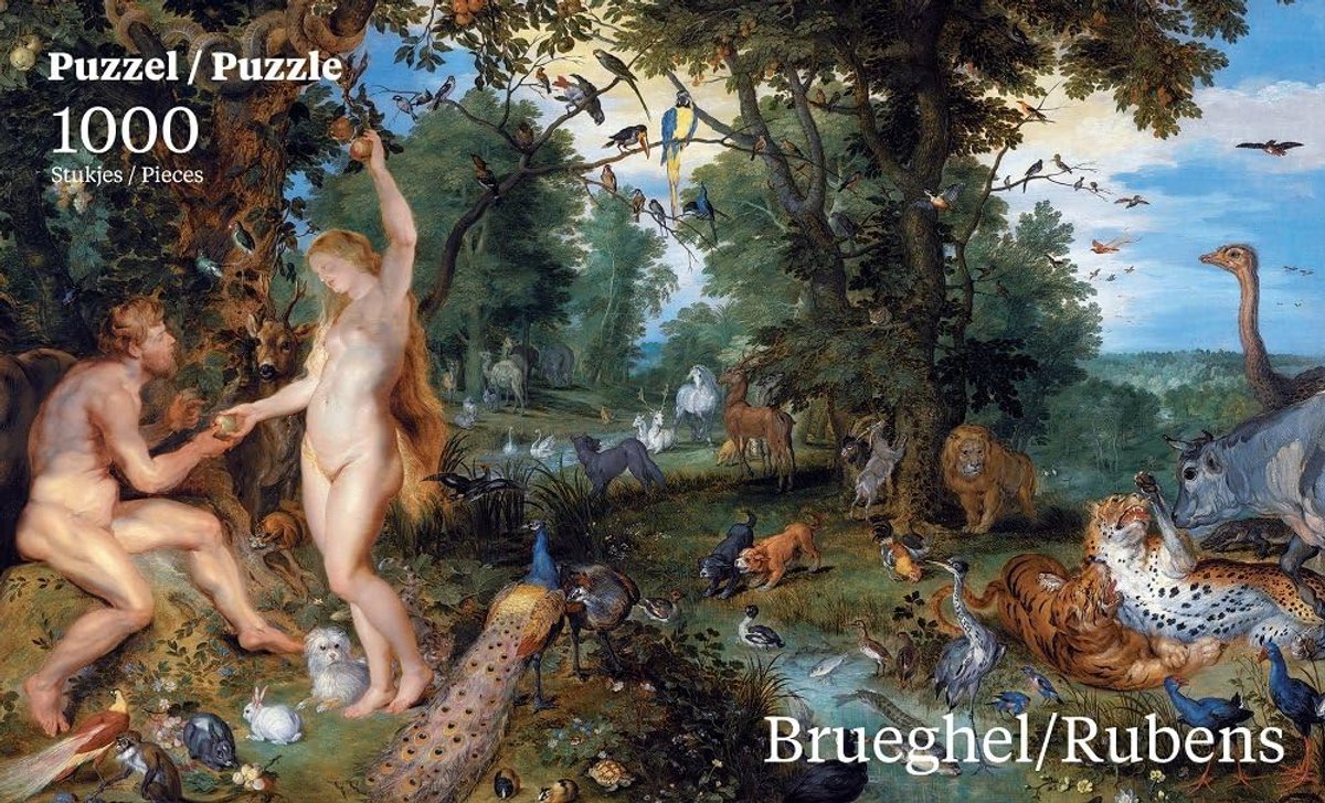 Kunstboek Rubens / Brueghel: Paradise - Luxe uitgave - Volledig geïllustreerd - Perfect cadeau voor kunstliefhebbers - SnelShoppen