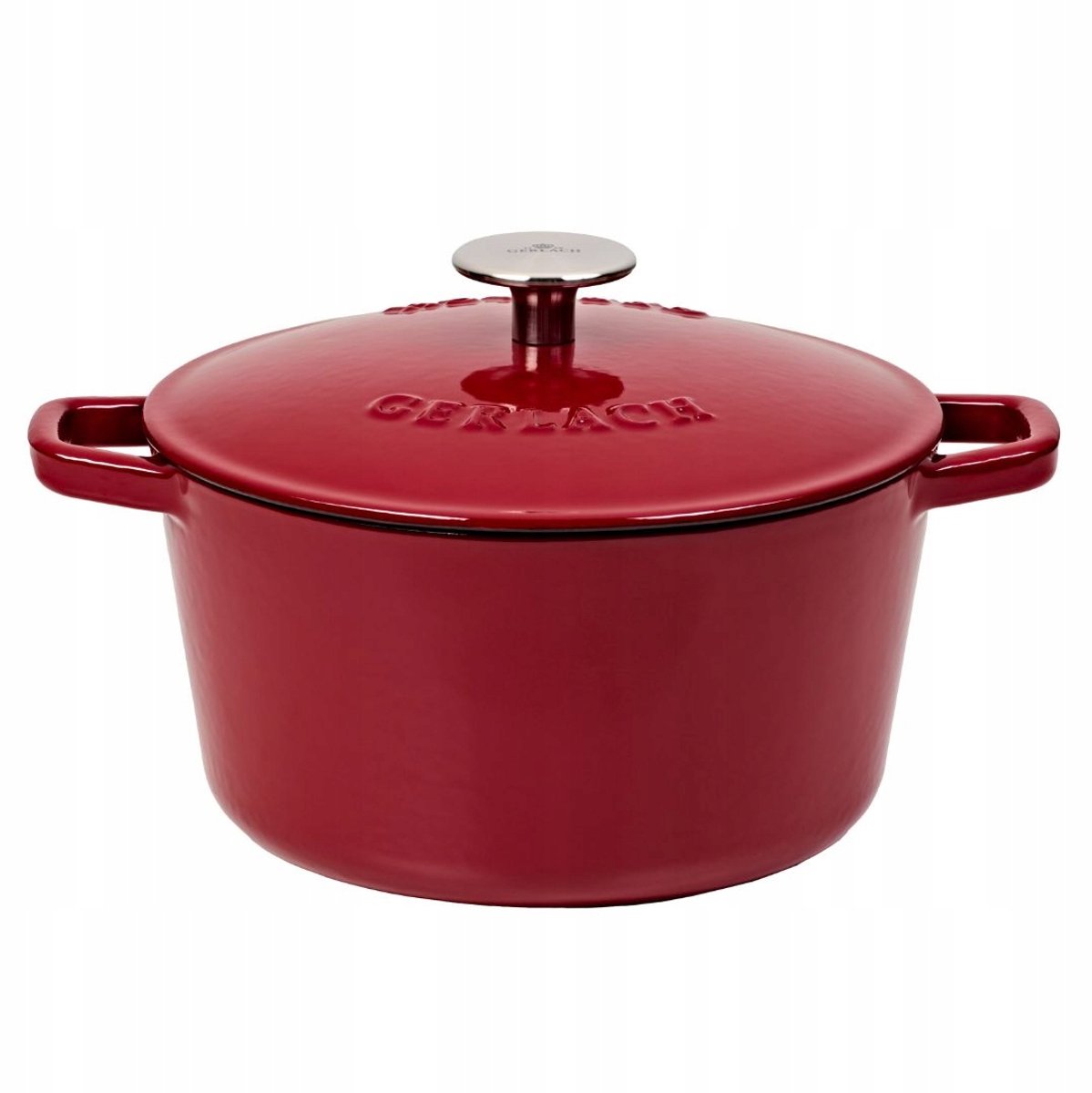 Gerlach NATUR IRON gietijzeren pan 3L - Bordeuax