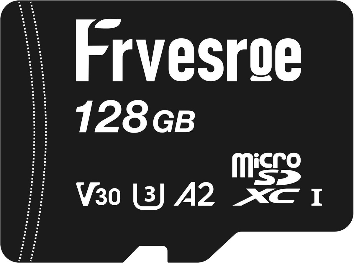 MicroSDXC kaart V30 U3 A2 - 128GB - 4K geheugenkaart voor dashcam - betrouwbare opslag voor continue opname - ShopVlot