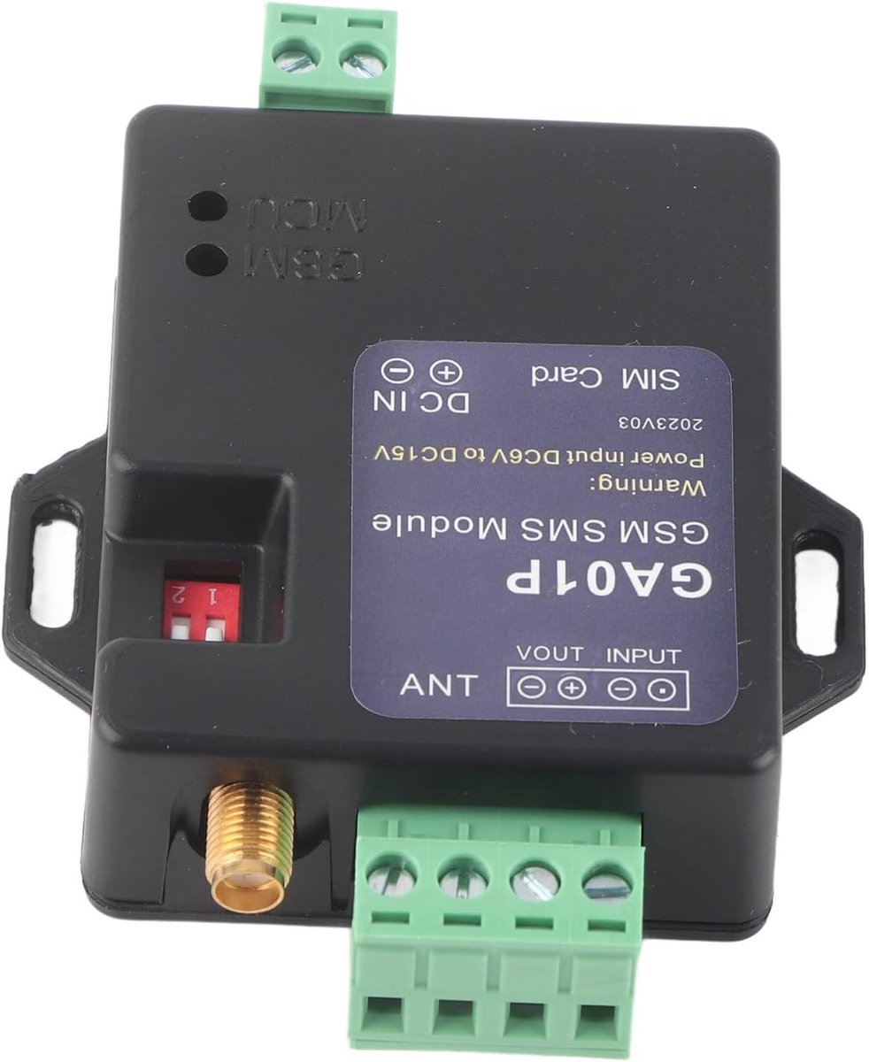 GSM SMS Alarm - Draadloos Stroomuitval Alarm - Externe Batterij - Persoonlijke Alarmberichten - ShopVlot