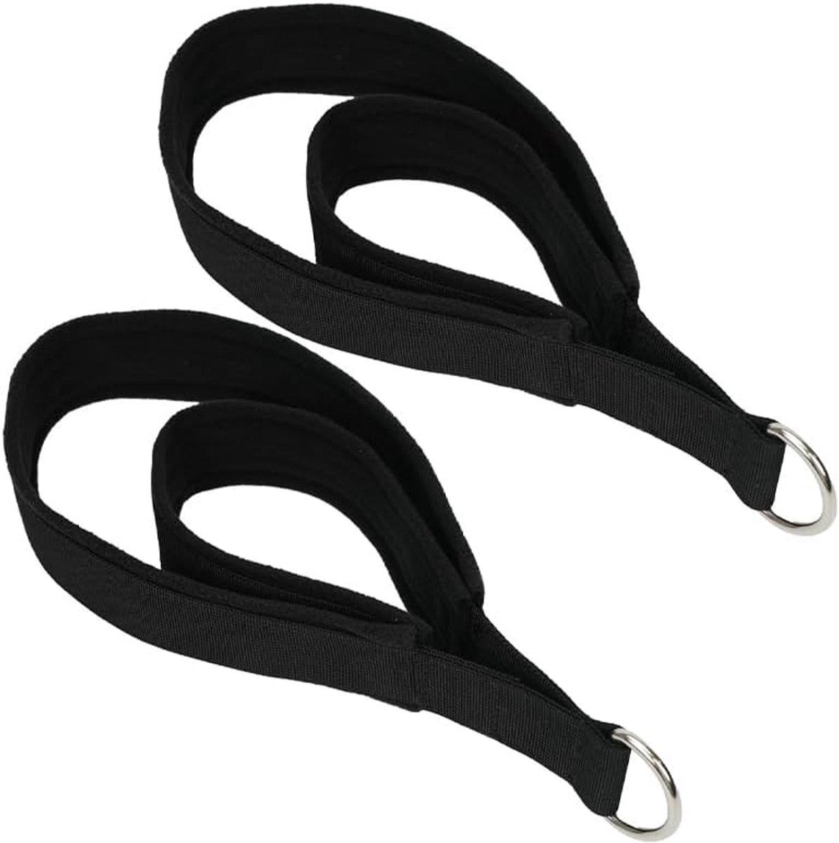 Pilates straps met dubbele lus - comfortabele triceps touw - huidvriendelijk materiaal - ShopVlot